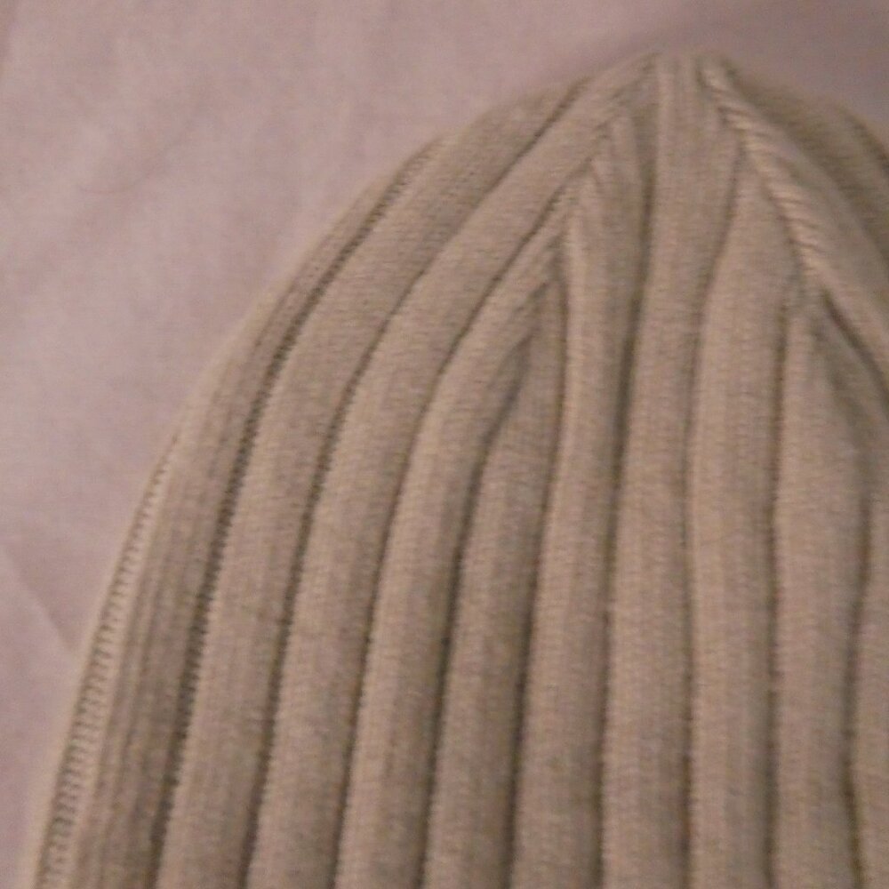 NIKE | OS - one size | Reversible Nike Logo Beanie In Neutral Tone & Olive Green - Picture 5 of 16